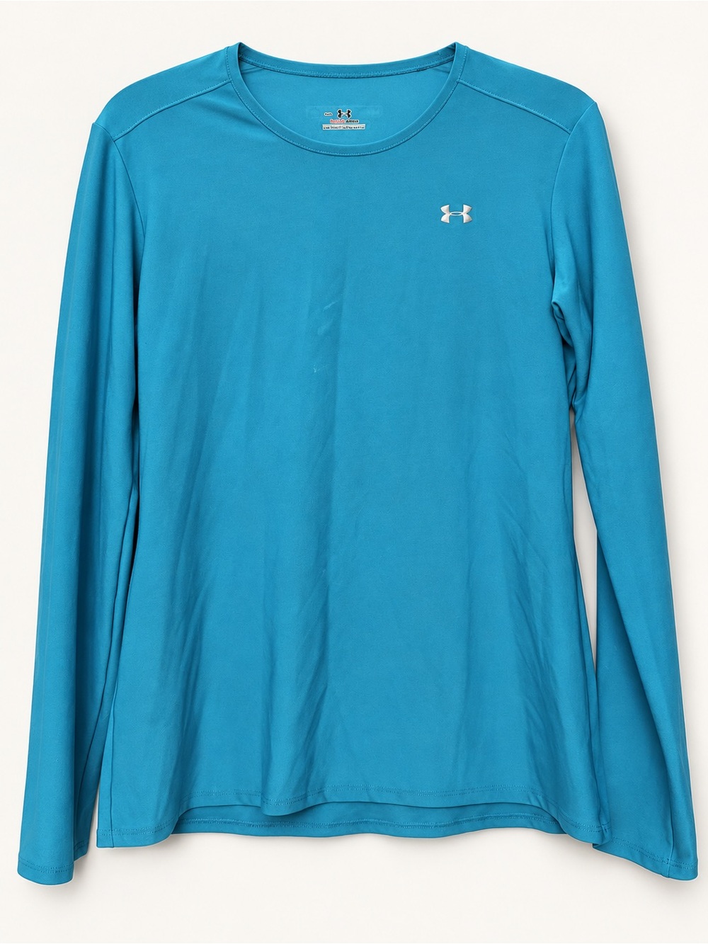 Under Armour Heat Gear Women’s Long-Sleeve Performance Top - Teal Blue